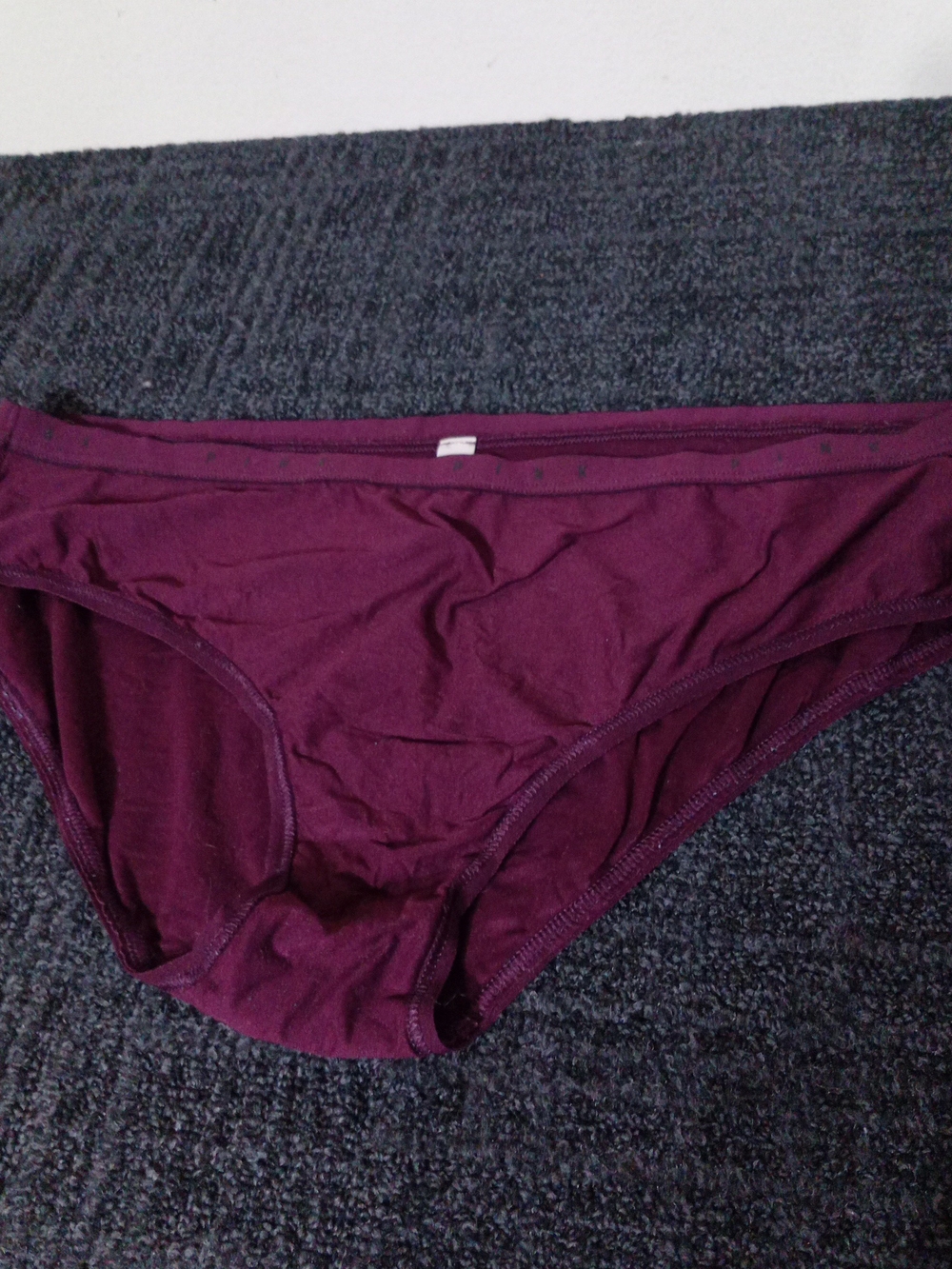 Victoria's Secret Plum Cotton Bikini Panty